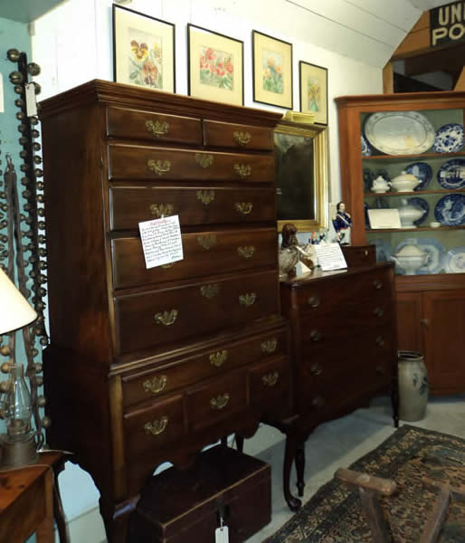 antique shop part of shopping package