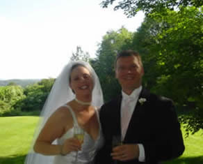 wedding at the Governor's House in Hyde Park , a Vermont Bed and Breakfast which specialized in elopements