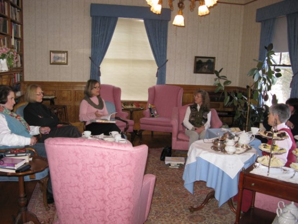 afternoon tea at Jane Austen weekend at Vermont B&B