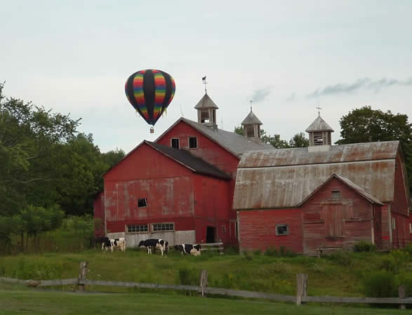 Romantic Hot Air Balloon Ride -Vermont BandB