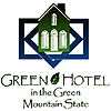 Green Hotel in the Green Mountain State logo