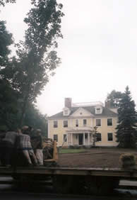 new sugar maple tree in front of the Governor's House, a Vermont B&B