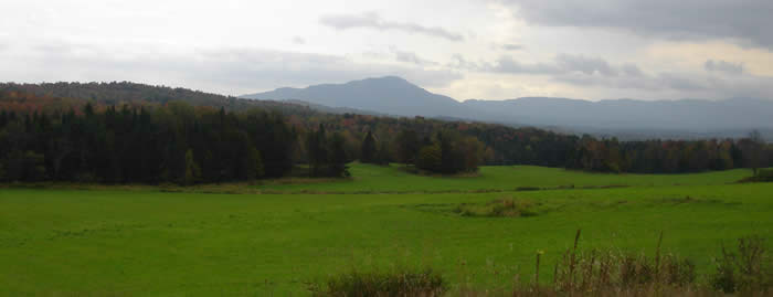 Scenic northern New England hills