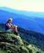 photo of hiker in the Green Mountains of Vermont
